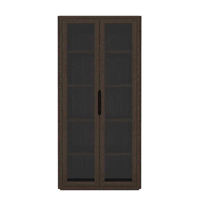 Manhattan Rivington - Bookcase Cabinet With Glass Doors