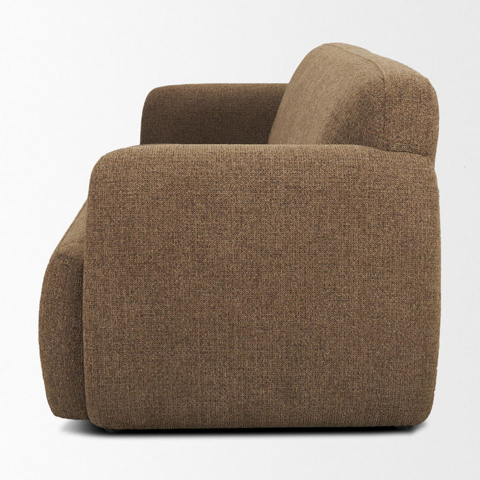 Fabric Sofa - Brown