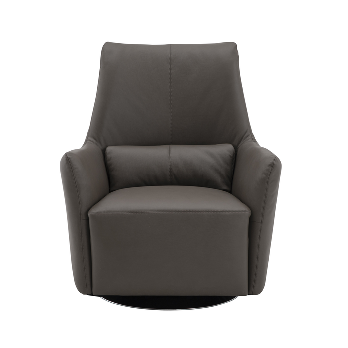 J & M Furniture Haven Swivel Chair in Truffle