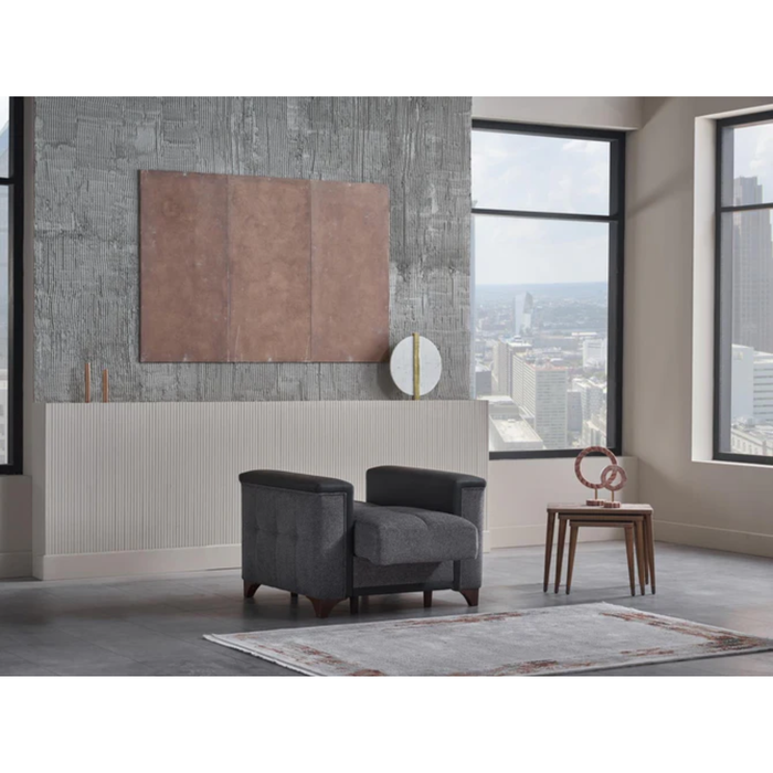 Bellona Charlotte Armchair - Dupont Anthracite