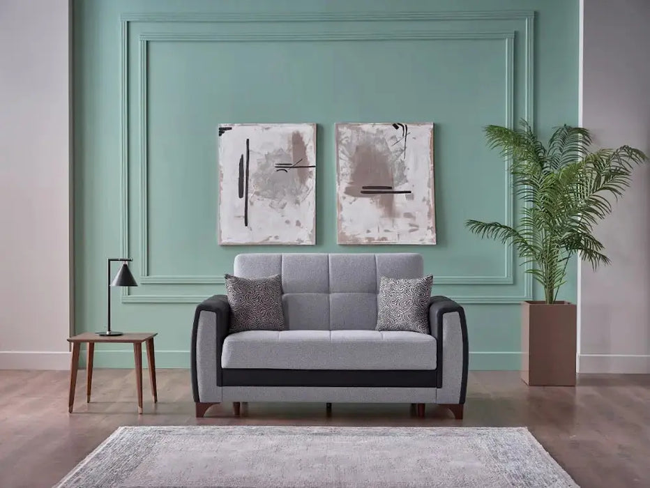 Bellona Dublin Living Room Set - Boss Grey