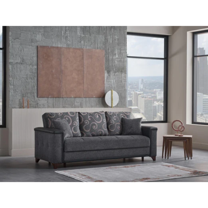 Bellona Charlotte 3 Seat Sleeper - Dupont Anthracite