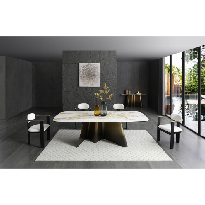 J & M Furniture Bastione Dining Table