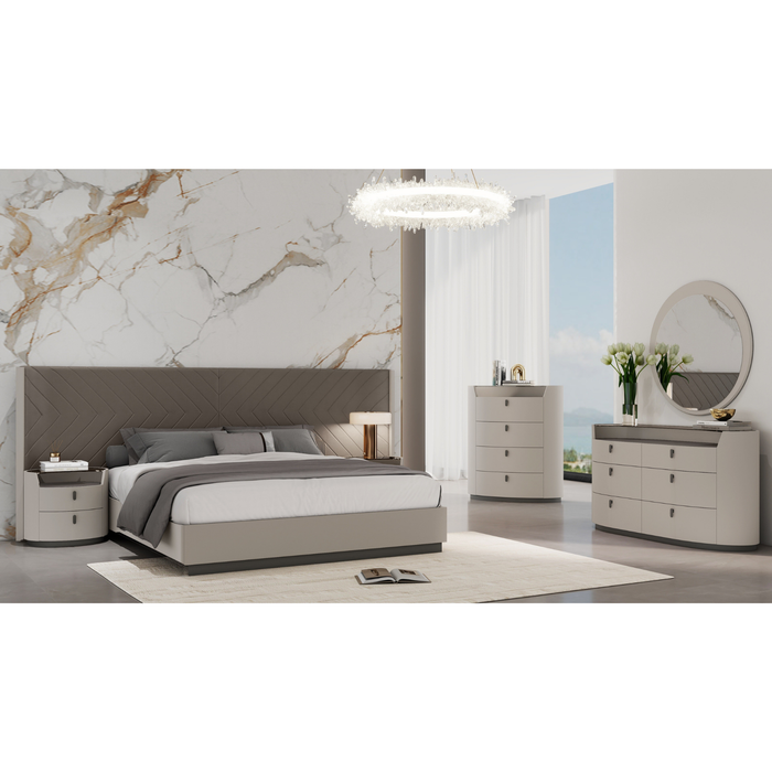 J & M Furniture Madrid King Bed