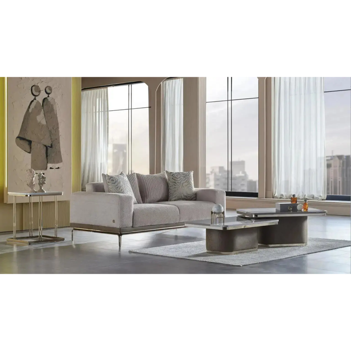 Bellona Estella Loveseat - Mondero Cream