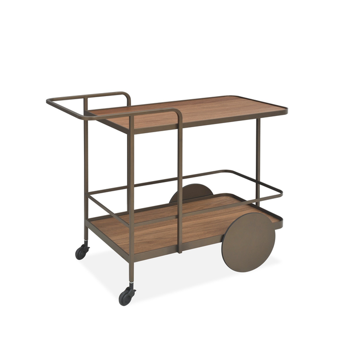J & M Furniture LP Wine Cart