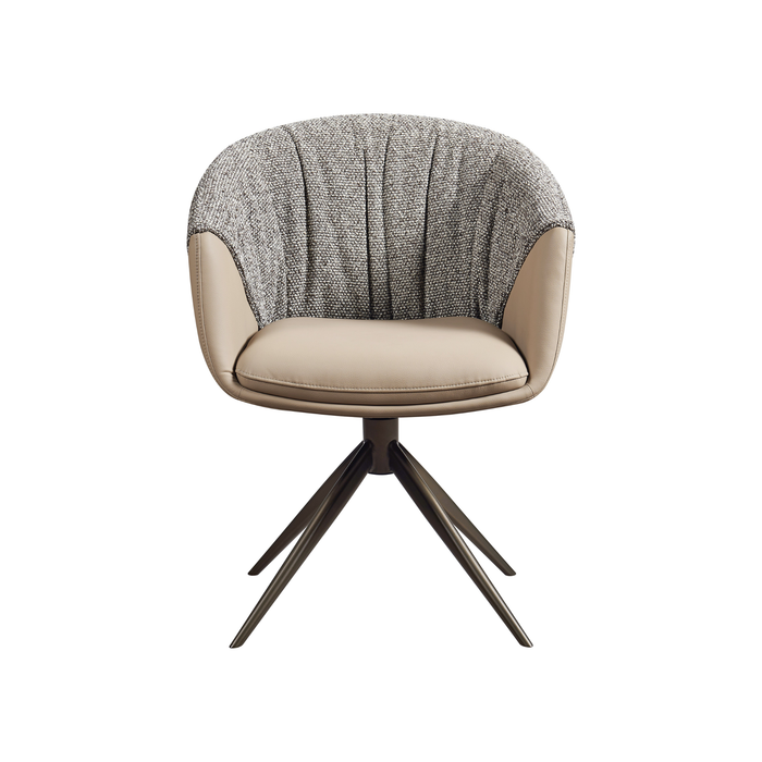 J & M Furniture RH Infinity Swivel Chair Coffee