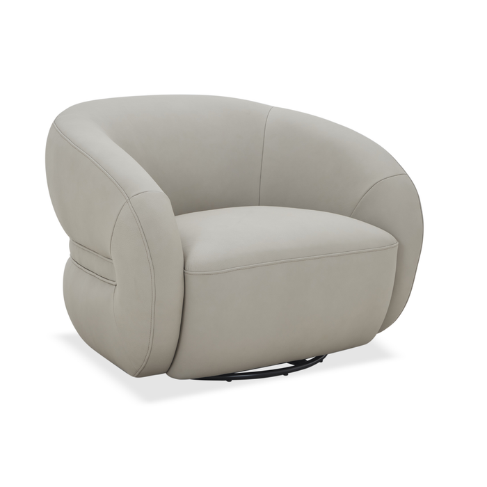 J & M Furniture Orbit Swivel Chair in Khaki