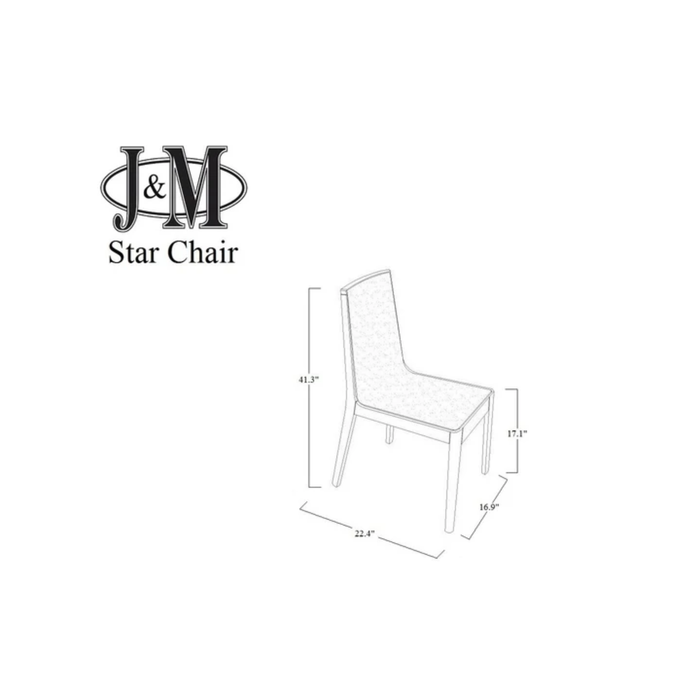 J & M Furniture Star Dining Chair