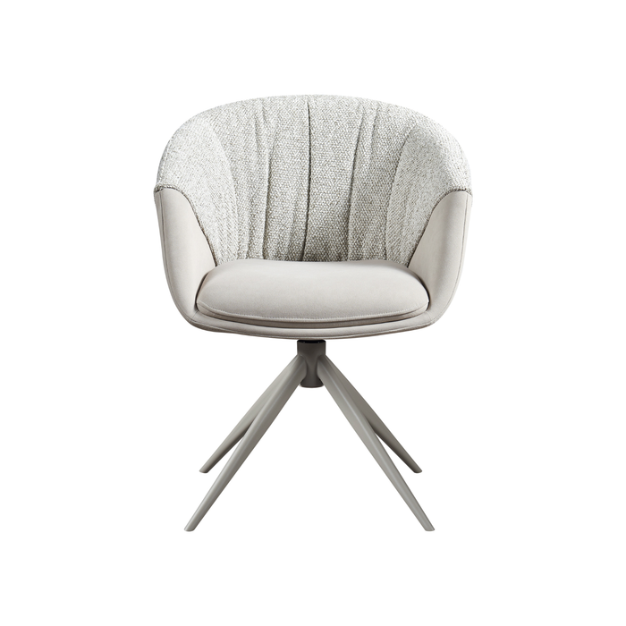 J & M Furniture RH Breccia Swivel Chair Beige