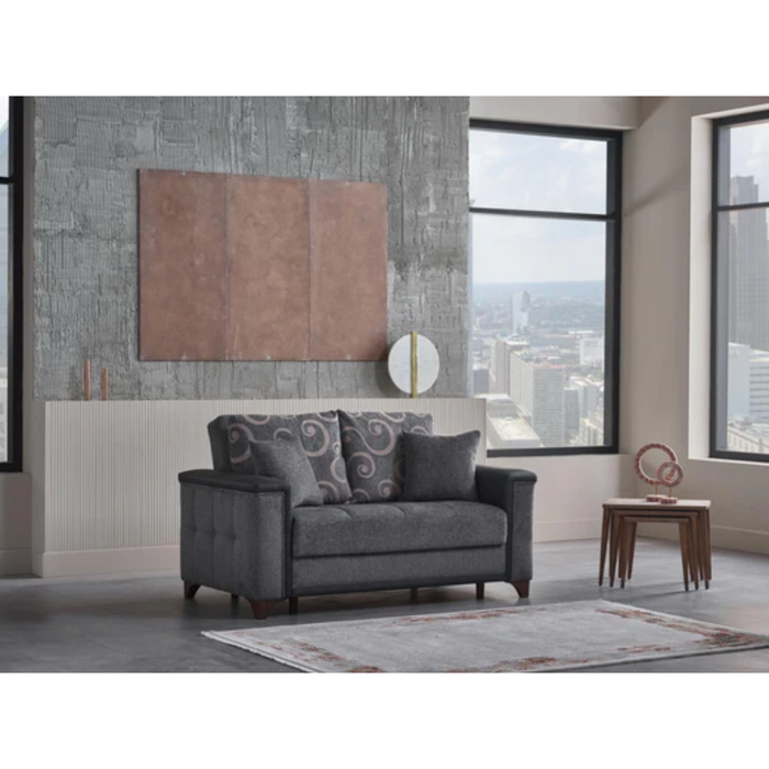 Bellona Charlotte Love Seat - Dupont Anthracite