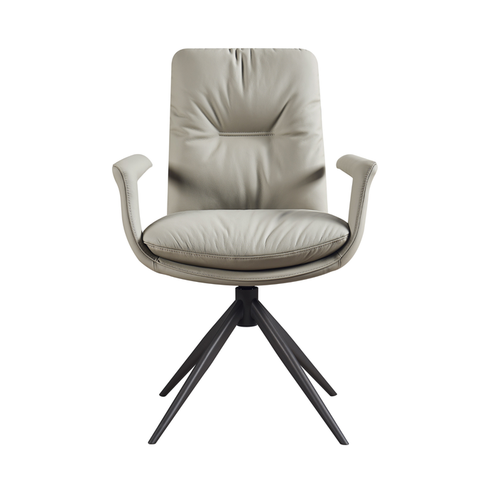 J & M Furniture RH Alabastro Swivel Armchair