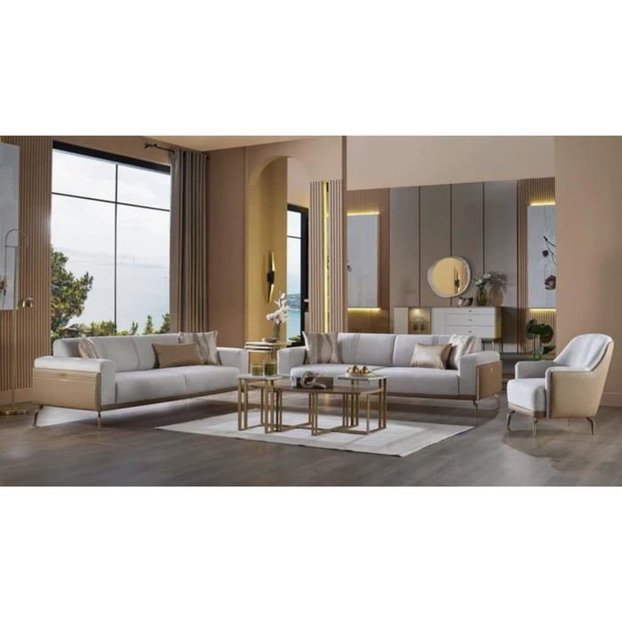 Bellona Montella Love Seat (Rome Vizon)