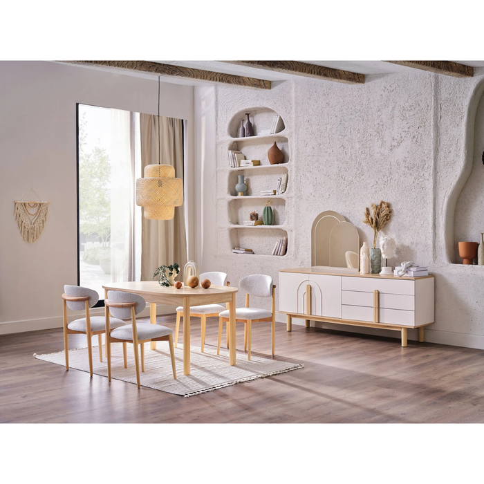 Bellona Boheems Dining Room Table & 6 Chairs