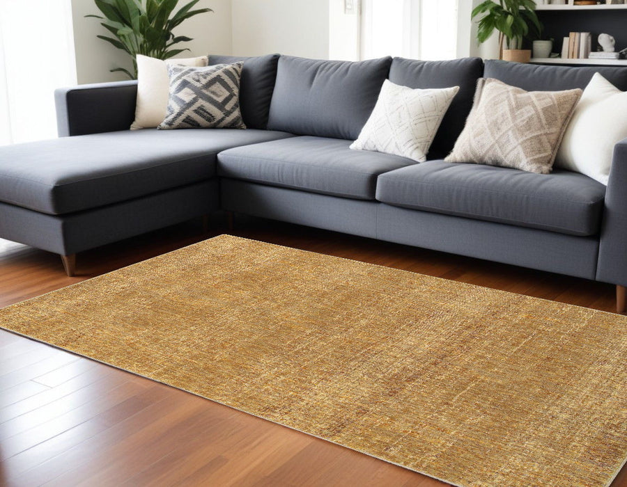 10' x 13' Power Loom Area Rug - Brown