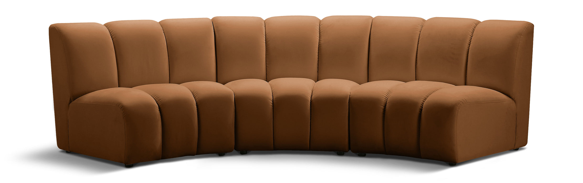 Infinity - 3 Piece Modular Sectional - Saddle