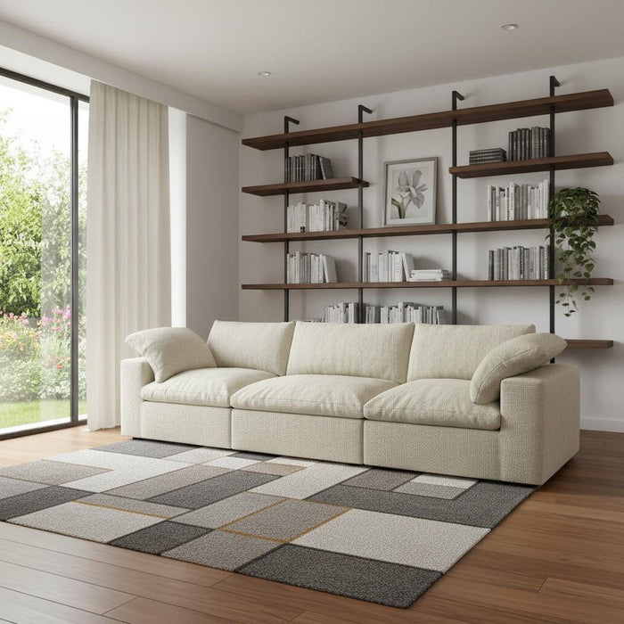 120" Blend Modular Sofa - Khaki