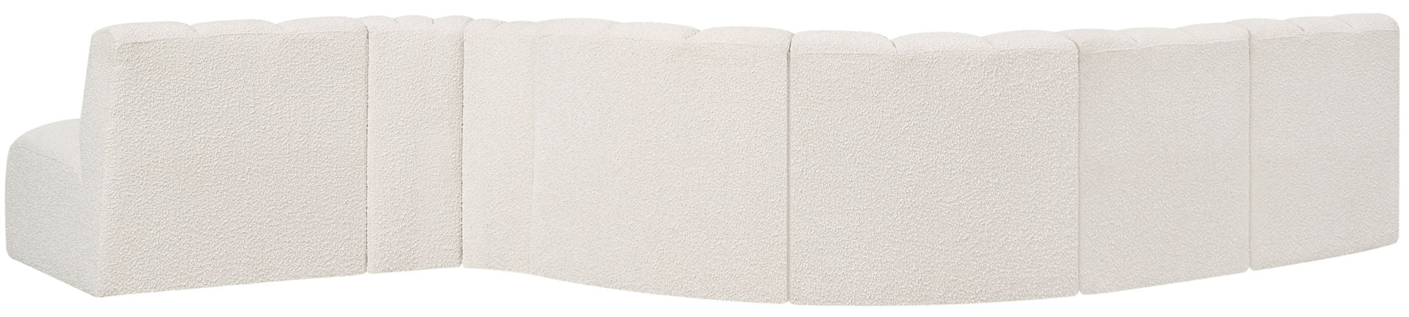 Arc - Boucle Fabric 7 Piece Modular Sofa