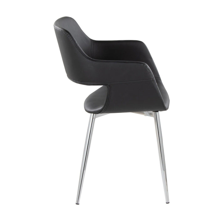 Margarite - Dining / Accent Chair - Chrome Metal (Set of 2)