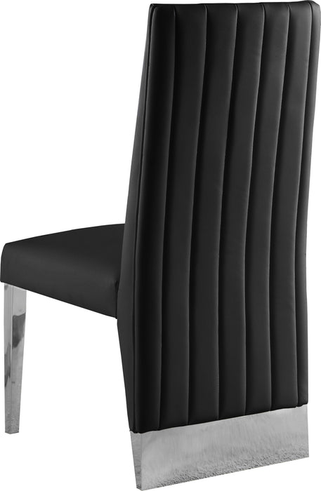 Porsha - Dining Chair Set - Chrome Base