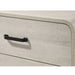 Giga antique white 5-drawer tall chest accent storage furniture with ample drawer space and classic design.