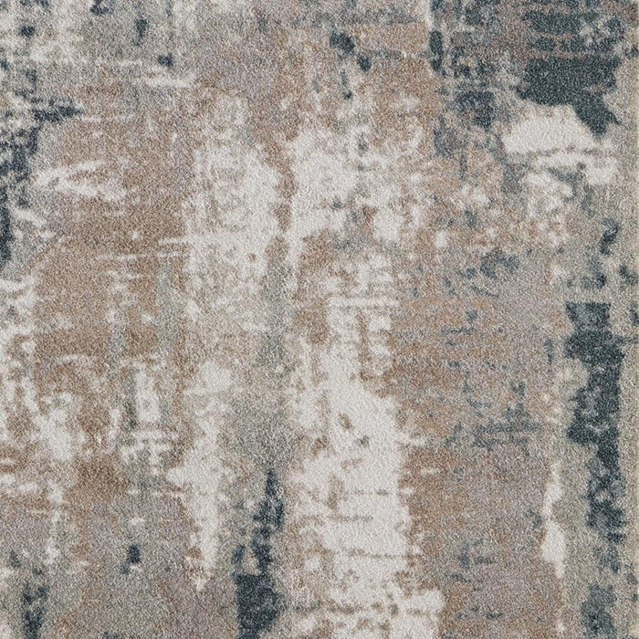 10' X 13' Abstract Area Rug (722304) - Blue / Ivory