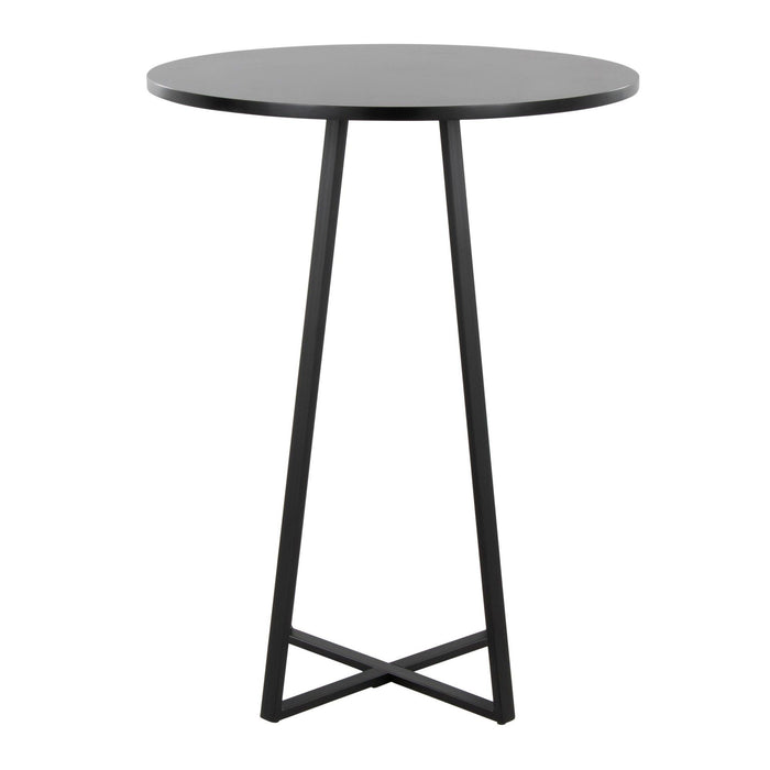 Cosmo - Counter Table - Black Metal