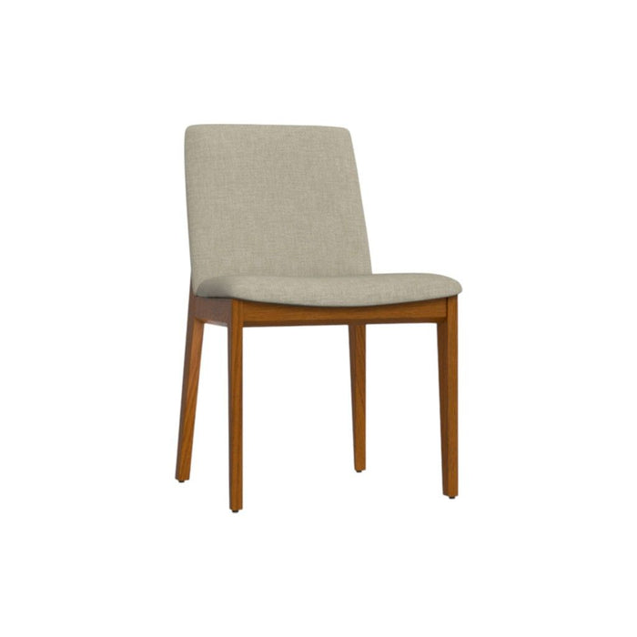 Dining Parsons Chairs (Set of 2) - Natural / Walnut