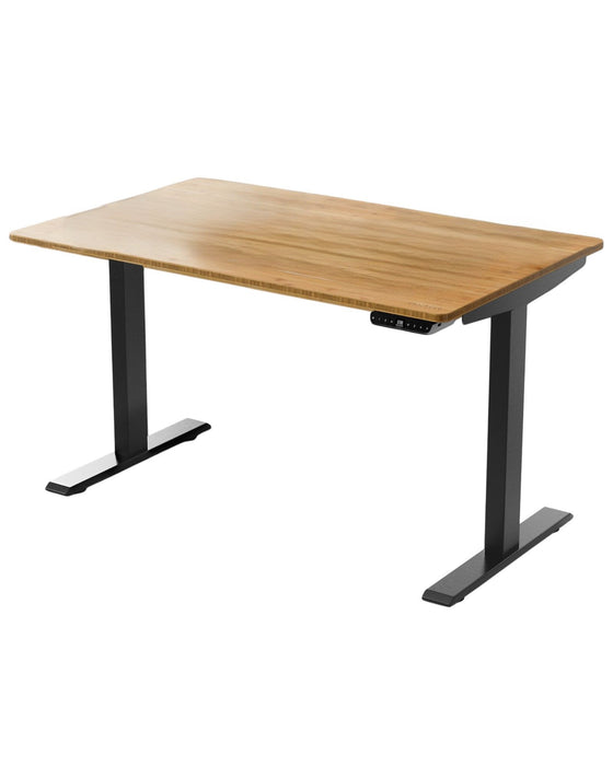 30" Adjustable Standing Desk - Light Brown And Black