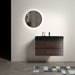Giga Alice bathroom vanity wall-mounted with integrated sink, large storage, modern floating design, no drain or faucet included