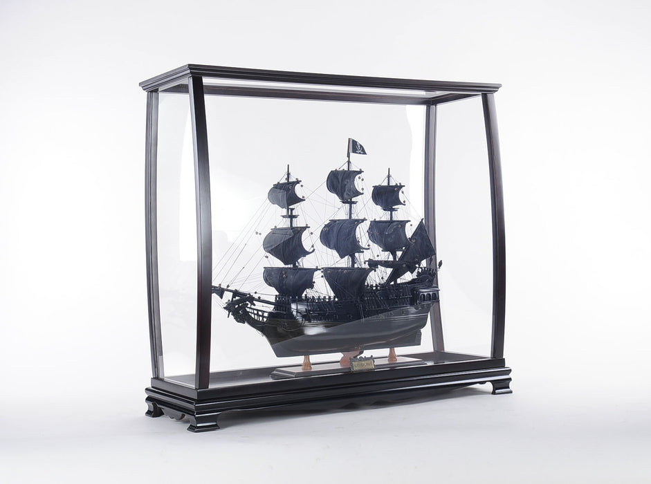 34" Glass Standard Display Stand - Black