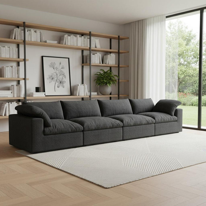 160" Blend Modular Sofa - Black
