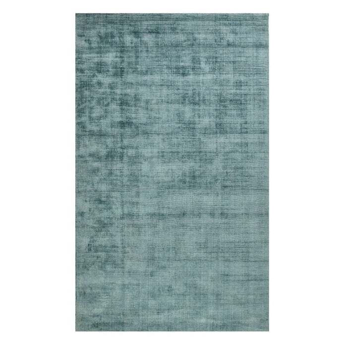 10' X 14' Abstract Hand Woven Area Rug - Sea Green And Light
