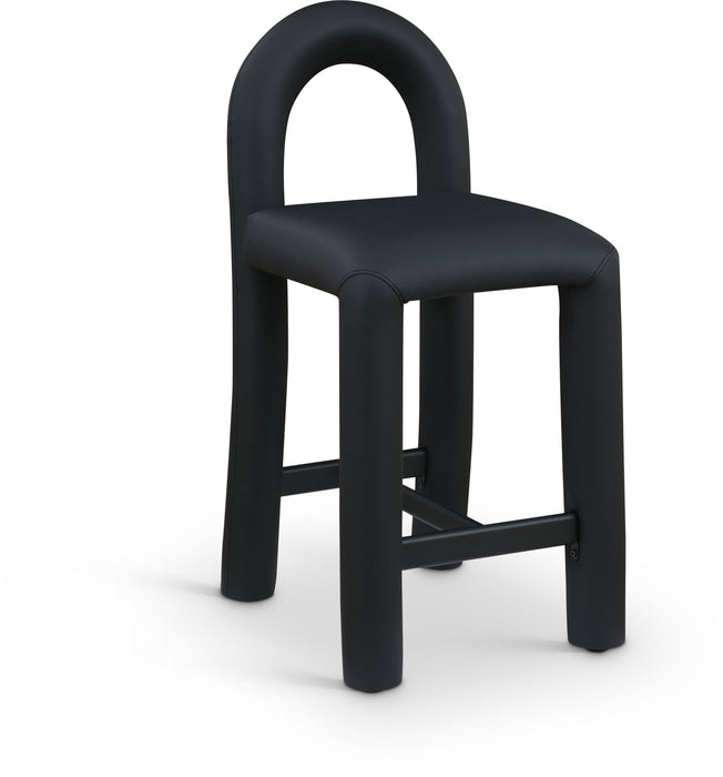Amari - Faux Leather Stool