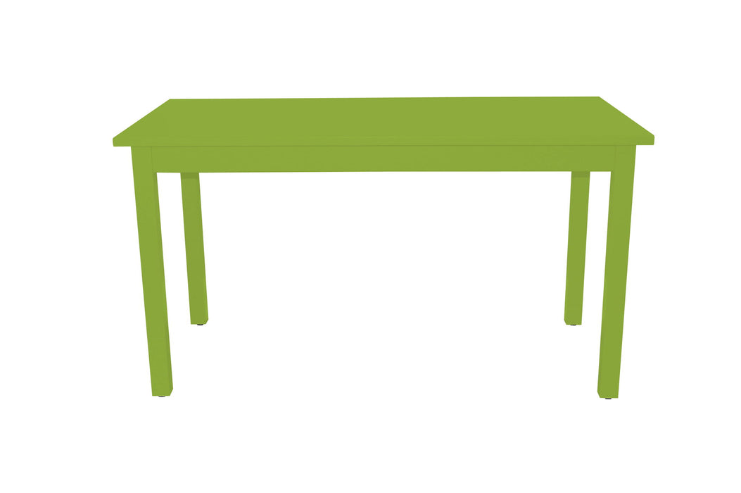 60" Solid Wood Dining Table - Chartreuse