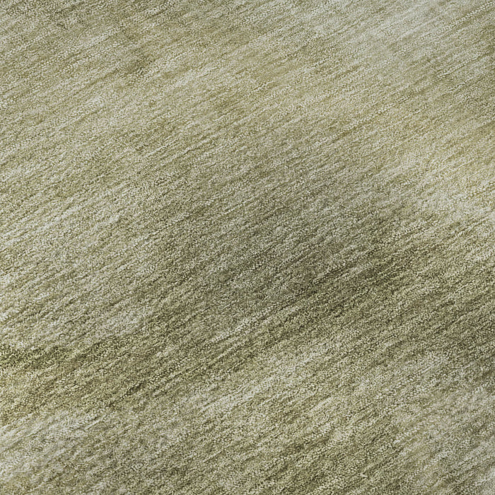 10' X 14' Abstract Washable Area Rug With UV Protection (717650) - Sage / Beige