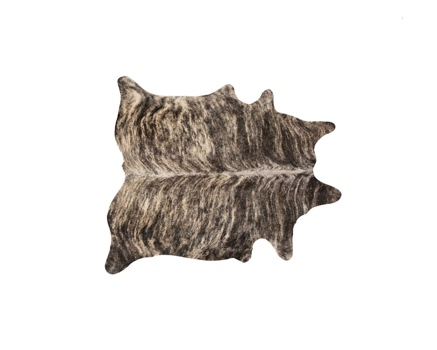 60" x 84" Cowhide Area Rug - Exotic Zebu