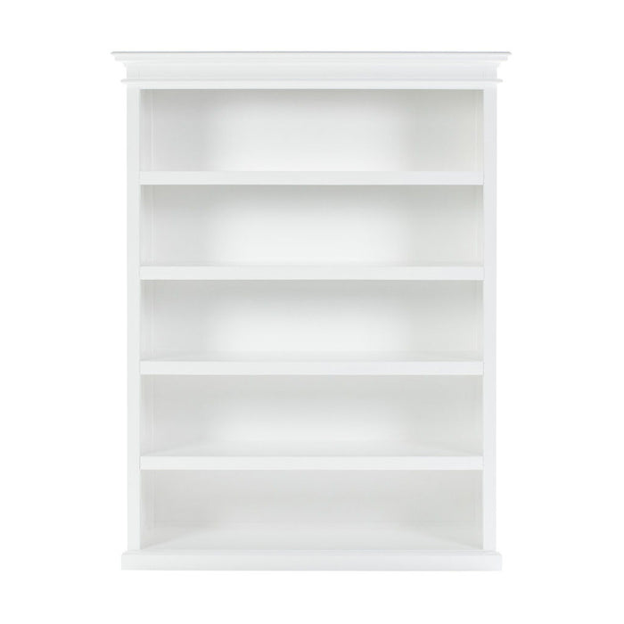 Five Tier Bookcase (523196) - Antiqued White