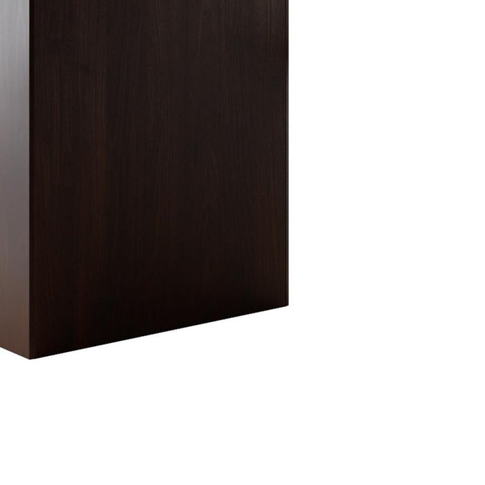 79'' Wood Double Pedestal Base Oval Dining Table - Walnut