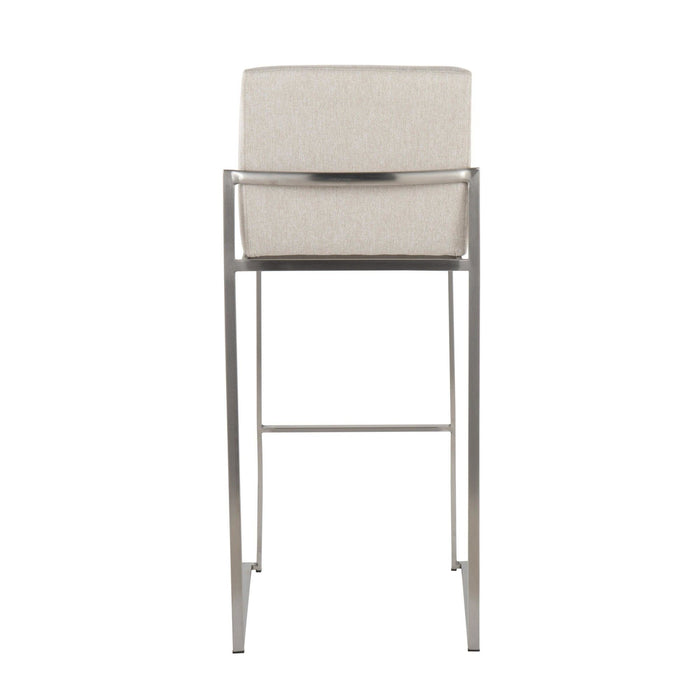 Fuji - High Back Upholstered Barstool Set