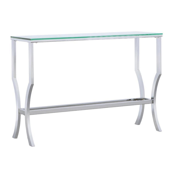 Saide - Rectangular Glass Top Table