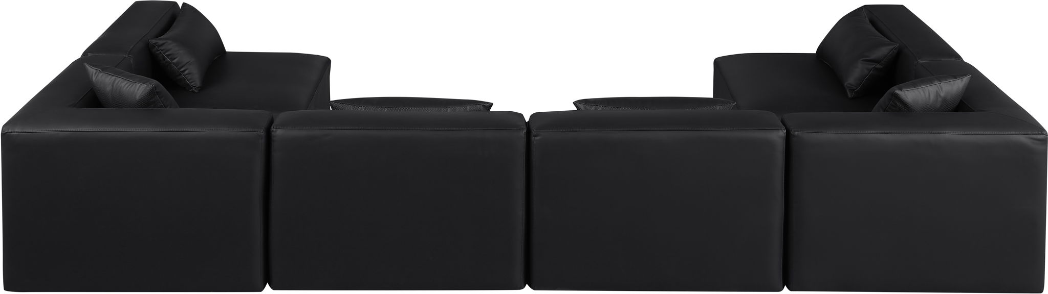 Cube - 6 Piece Modular Armless Sectional