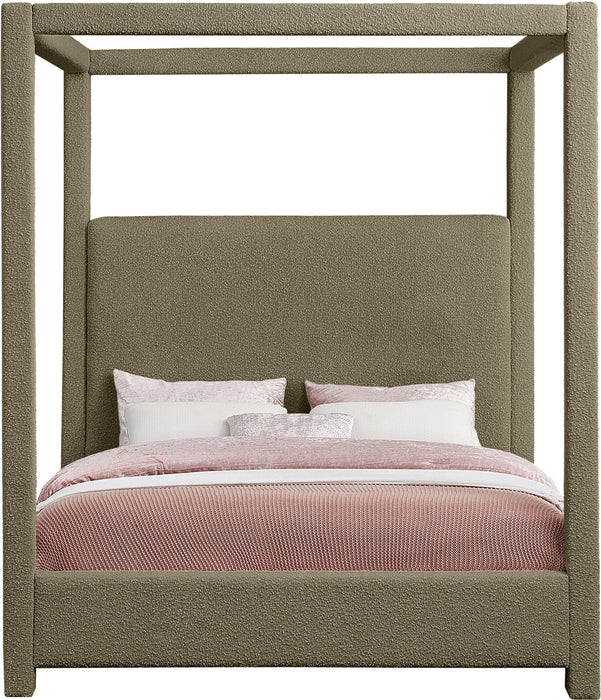 Eden - Boucle Fabric Upholstered Bed