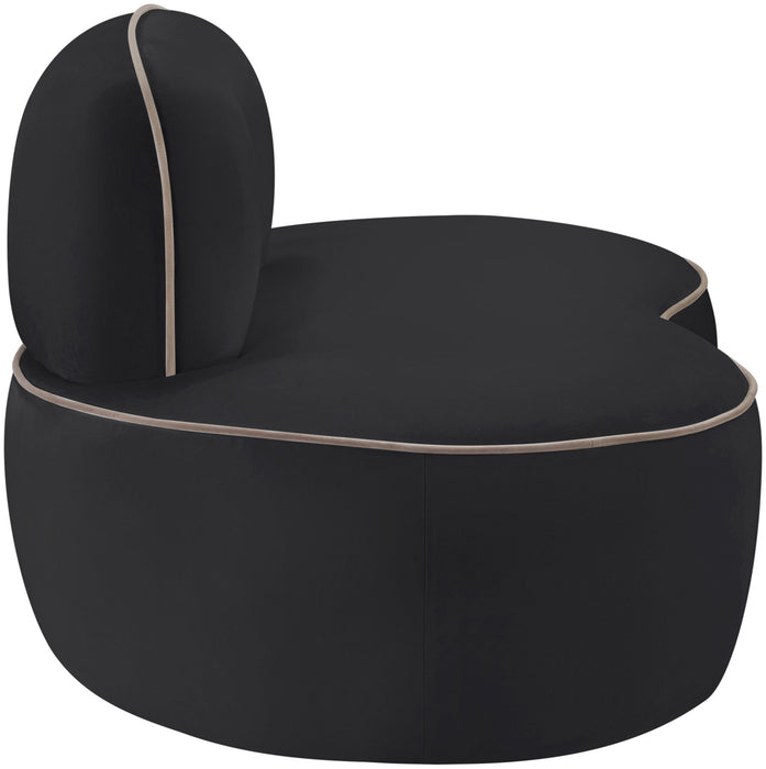 Swerve - Velvet Upholstered Chair