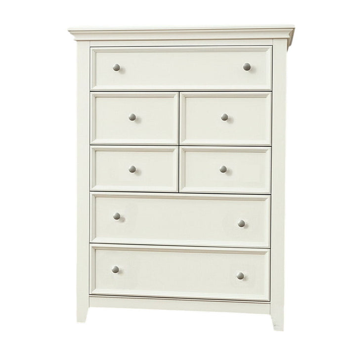Solid Wood Dresser - White