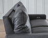 Benchcraft ModZ 7-piece power reclining sectional sofa with plush cushions and multiple reclining seats, ideal for modern living rooms.