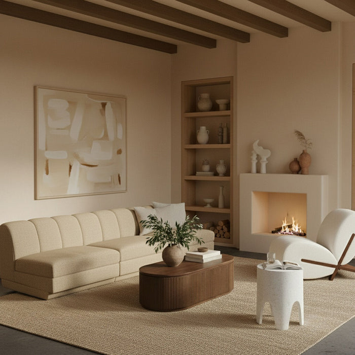 Modari - Sectional - Beige