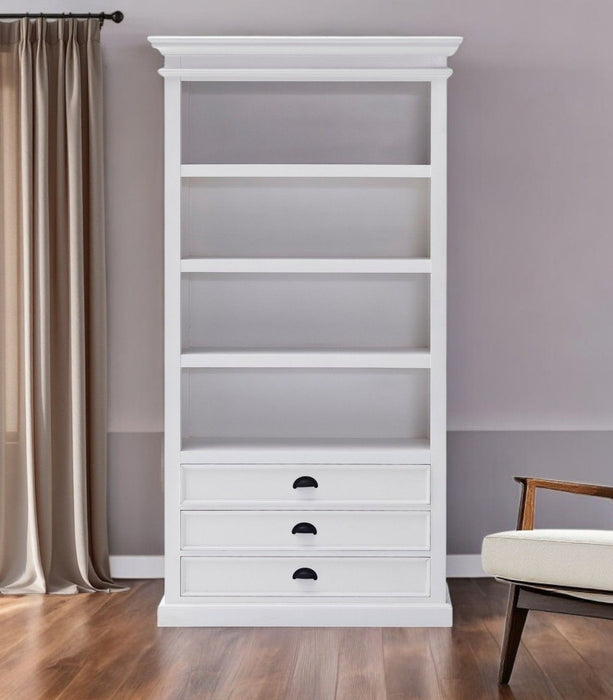 Four Tier Bookcase (397124) - White