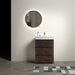 Giga Alice bathroom vanity with large storage, freestanding design, one-piece sink basin, modern style, no drain or faucet included.