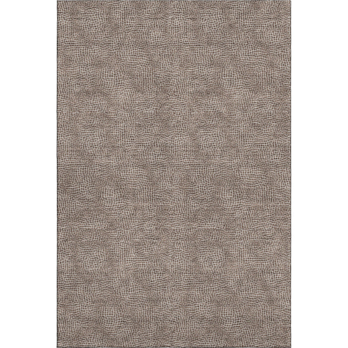10' X 14' Geometric Washable Area Rug With UV Protection (682835) - Brown / Beige